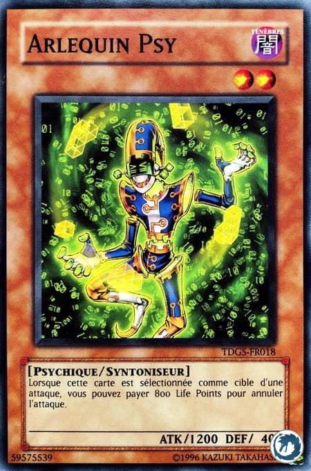Arlequin Psy (TDGS-FR018) - Krebons (TDGS-EN018) - Carte Yu-Gi-Oh