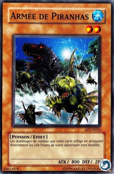 Armée De Piranhas (AST-FR026) - Piranha Army (AST-EN026) - Carte Yu-Gi-Oh