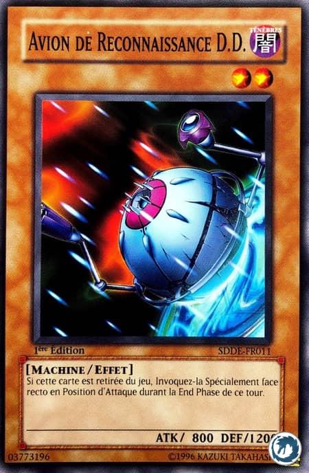 Avion De Reconnaissance D.D. (SDDE-FR011) - D.D. Scout Plane (SDDE-EN011) - Carte Yu-Gi-Oh