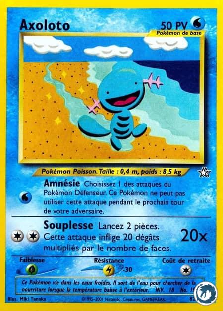 Axoloto (82/111) - Wooper (82/111) - Néo Genesis - Carte Pokémon