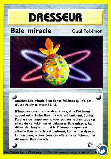 Baie miracle (94/111) - Miracle Berry (94/111) - Néo Genesis - Carte Pokémon