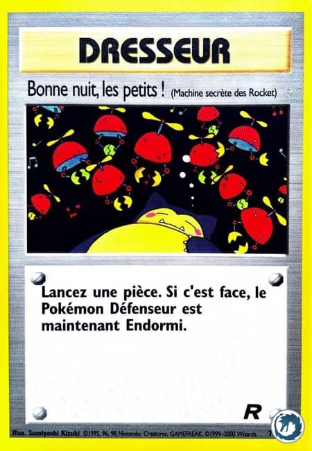 Bonne nuit, les petits ! (79/82) - Sleep! (79/82) - Team Rocket - Carte Pokémon