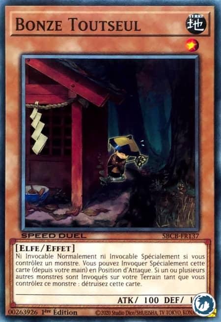 Bonze Toutseul (SBCB-FR137) - Bonze Alone (SBCB-EN137) - Carte Yu-Gi-Oh