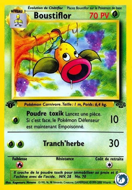 Boustiflor (48/64) - Weepinbell (48/64) - Jungle - Carte Pokémon