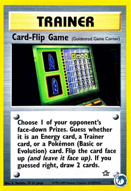 Jeu de chance (92/111) - Card-Flip Game (92/111) - Néo Genesis - Carte Pokémon