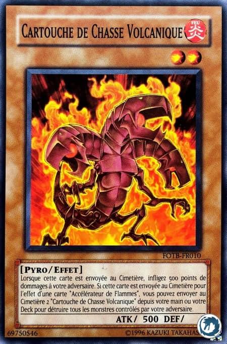 Cartouche De Chasse Volcanique (FOTB-FR010) - Volcanic Scattershot (FOTB-EN010) - Carte Yu-Gi-Oh