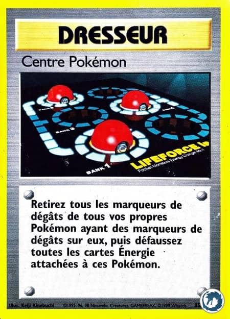 Centre Pokémon (85/102) - Pokémon Center (85/102) - Set de base - Carte Pokémon