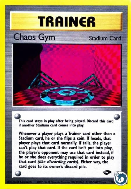 Arène de chaos (102/132) - Chaos Gym (102/132) - Gym Challenge - Carte Pokémon