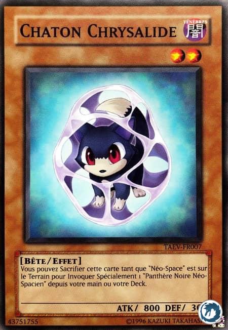 Chaton Chrysalide (TAEV-FR007) - Chrysalis Pantail (TAEV-EN007) - Carte Yu-Gi-Oh
