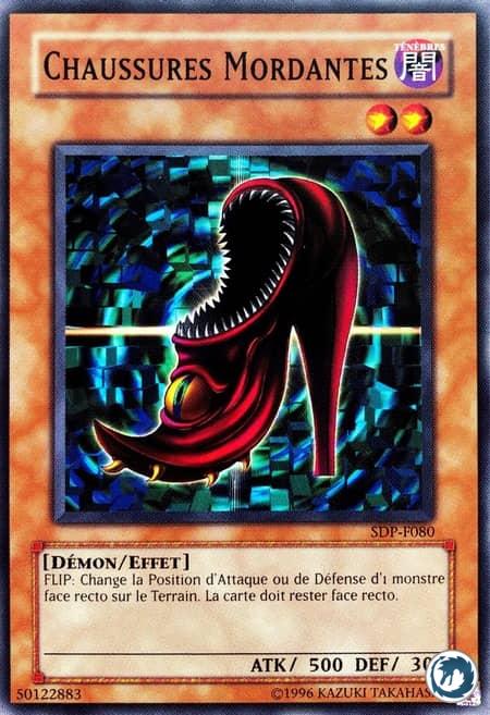 Chaussures Mordantes (SDP-F080) - Bite Shoes (PSV-080) - Carte Yu-Gi-Oh