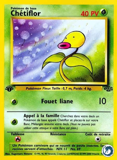 Chétiflor (49/64) - Bellsprout (49/64) - Jungle - Carte Pokémon