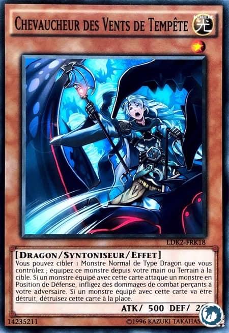 Chevaucheur Des Vents De Tempête (LDK2-FRK18) - Rider of the Storm Winds (LDK2-ENK18) - Carte Yu-Gi-Oh