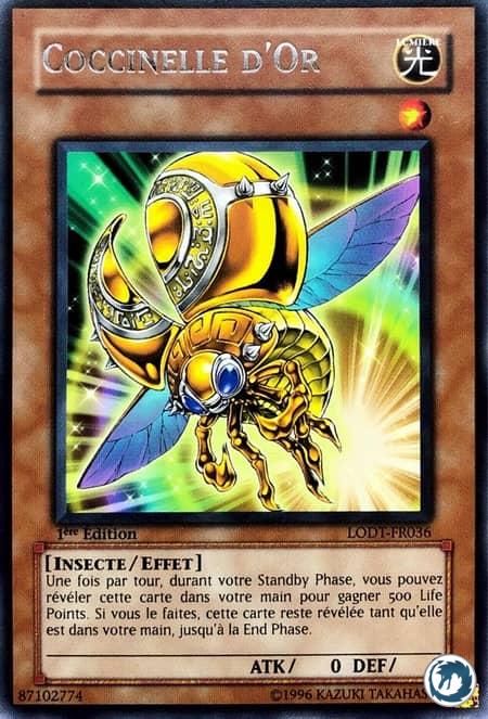 Coccinelle D'Or (LODT-FR036) - Golden Ladybug (LODT-EN036) - Carte Yu-Gi-Oh