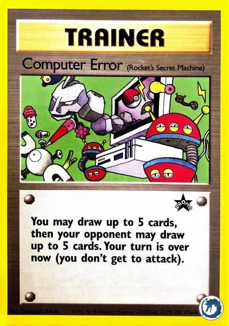 Erreur D'Ordinateur (16) - Computer Error (16) - Promo Wizards - Carte Pokémon