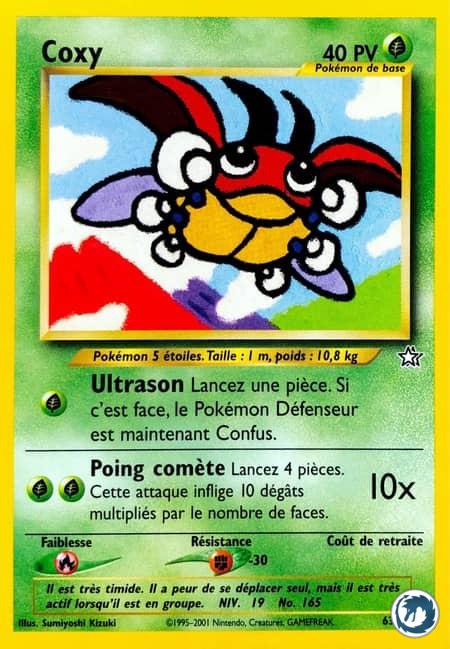 Coxy (63/111) - Ledyba (63/111) - Néo Genesis - Carte Pokémon