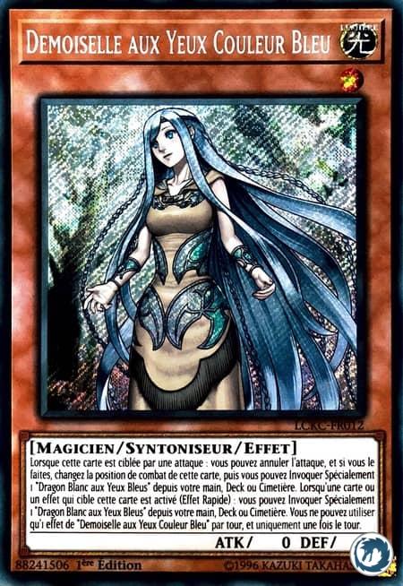 Demoiselle Aux Yeux Couleur Bleu (LCKC-FR012) - Maiden with Eyes of Blue (LCKC-EN012) - Carte Yu-Gi-Oh