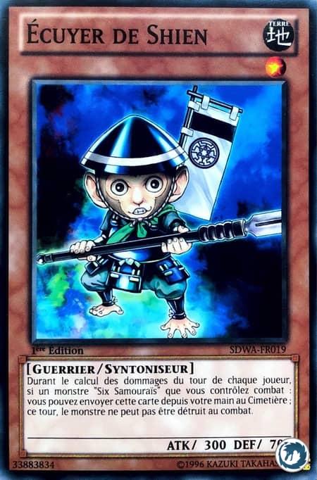 Ecuyer De Shien (SDWA-FR019) - Shien's Squire (SDWA-EN019) - Carte Yu-Gi-Oh