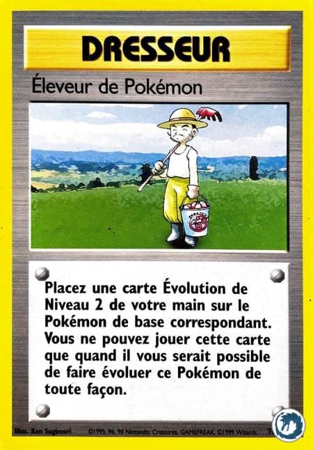 Eleveur de Pokémon (76/102) - Pokémon Breeder (76/102) - Set de base - Carte Pokémon