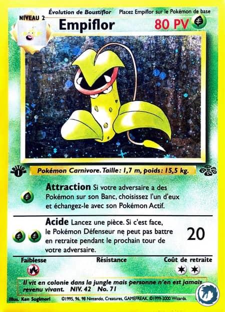 Empiflor (14/64) - Victreebel (14/64) - Jungle - Carte Pokémon