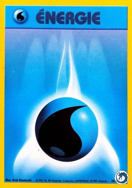 Energie Eau (102/102) - Water Energy (102/102) - Set de base - Carte Pokémon