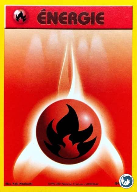 Energie Feu (107/111) - Fire Energy (107/111) - Néo Genesis - Carte Pokémon
