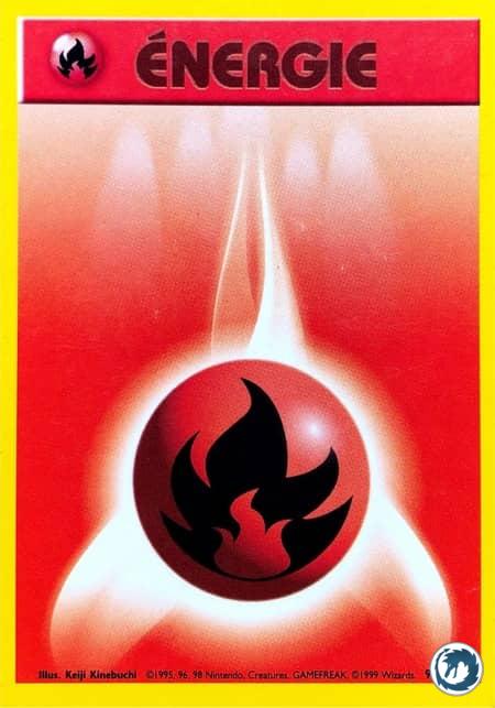 Energie Feu (98/102) - Fire Energy (98/102) - Set de base - Carte Pokémon