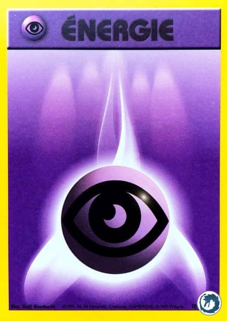 Energie Psy (101/102) - Psychic Energy (101/102) - Set de base - Carte Pokémon