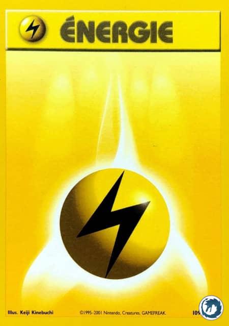 Energie électrique (109/111) - Lightning Energy (109/111) - Néo Genesis - Carte Pokémon