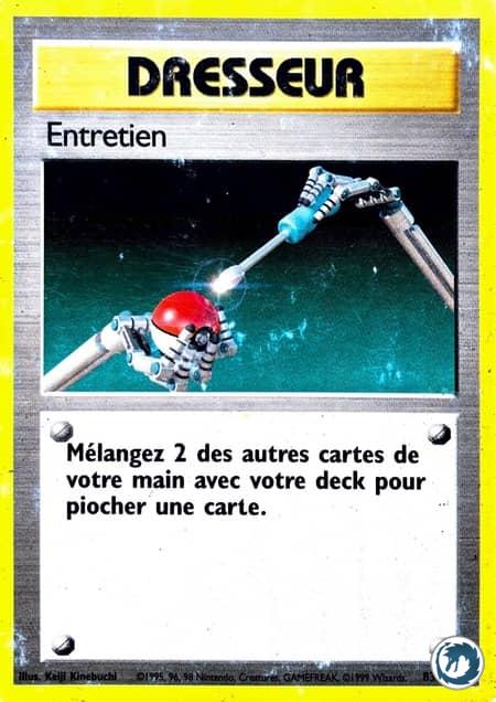 Entretien (83/102) - Maintenance (83/102) - Set de base - Carte Pokémon