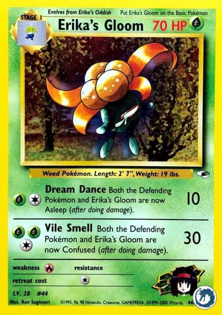 Ortide D'Erika (46/132) - Erika's Gloom (46/132) - Gym Heroes - Carte Pokémon