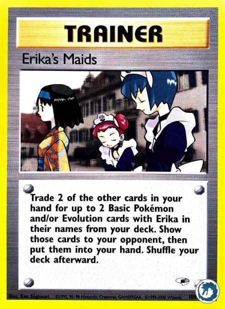 Servantes d'Erika (109/132) - Erika's Maids (109/132) - Gym Heroes - Carte Pokémon