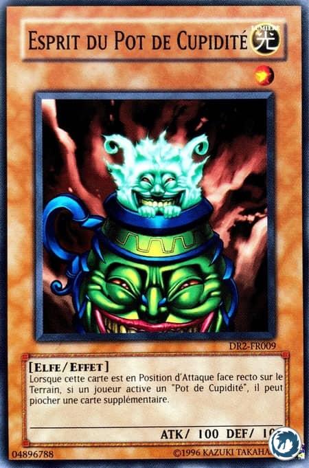 Esprit Du Pot De Cupidité (DR2-FR009) - Spirit Of The Pot Of Greed (DR2-EN009) - Carte Yu-Gi-Oh