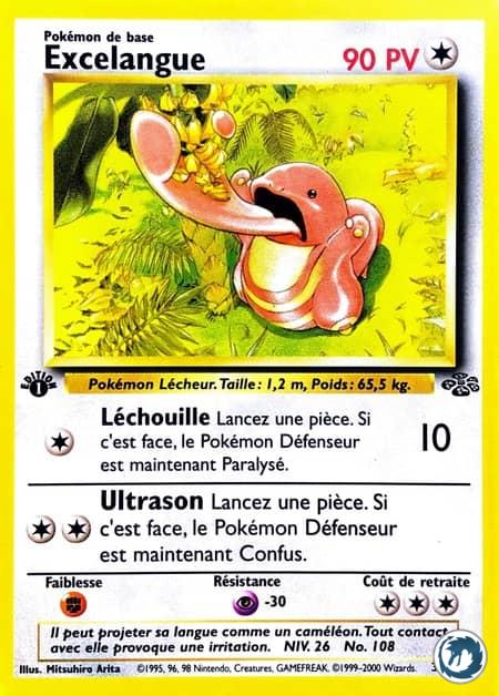 Excelangue (38/64) - Lickitung (38/64) - Jungle - Carte Pokémon