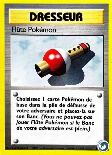 Flûte Pokémon (86/102) - Pokémon Flute (86/102) - Set de base - Carte Pokémon
