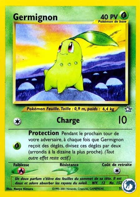 Germignon (53/111) - Chikorita (53/111) - Néo Genesis - Carte Pokémon
