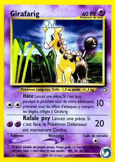 Girafarig (58/111) - Girafarig (58/111) - Néo Genesis - Carte Pokémon