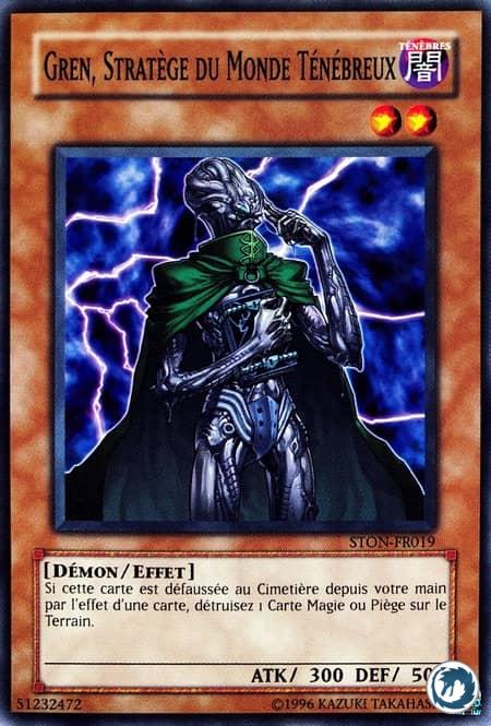 Gren, Stratège Du Monde Ténébreux (STON-FR019) - Gren, Tactician Of Dark World (STON-EN019) - Carte Yu-Gi-Oh