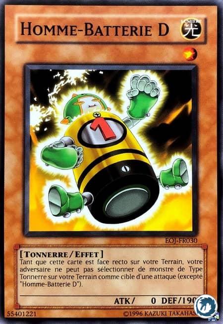 Homme-Batterie D (EOJ-FR030) - Batteryman D (EOJ-EN030) - Carte Yu-Gi-Oh