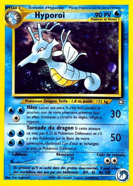 Hyporoi (8/111) - Kingdra (8/111) - Néo Genesis - Carte Pokémon