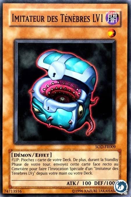 Imitateur Des Ténèbres LV1 (SOD-FR009) - Dark Mimic LV1 (SOD-EN009) - Carte Yu-Gi-Oh