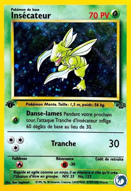 Insécateur (10/64) - Scyther (10/64) - Jungle - Carte Pokémon