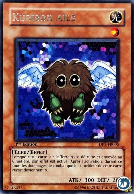 Kuriboh Ailé (DP1-FR005) - Winged Kuriboh (DP1-EN005) - Carte Yu-Gi-Oh