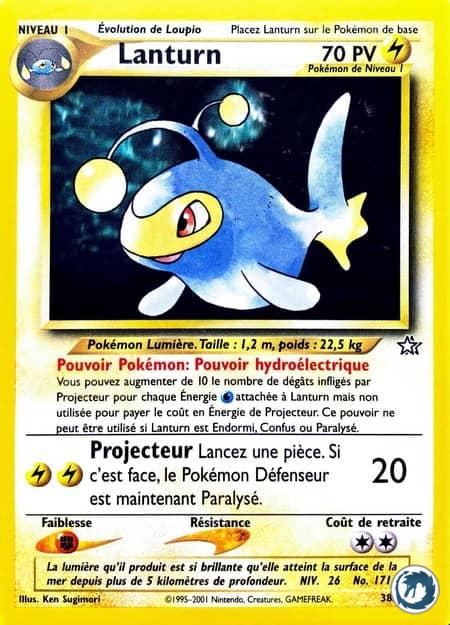 Lanturn (38/111) - Lanturn (38/111) - Néo Genesis - Carte Pokémon