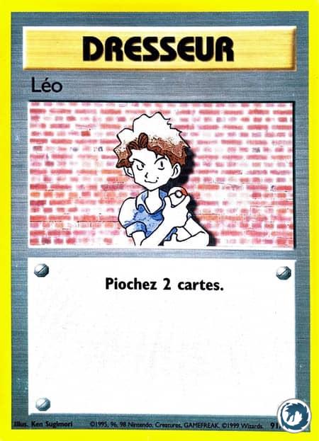 Léo (91/102) - Bill (91/102) - Set de base - Carte Pokémon