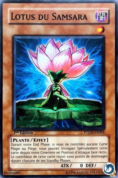 Lotus Du Samsara (PTDN-FR004) - Samsara Lotus (PTDN-EN004) - Carte Yu-Gi-Oh