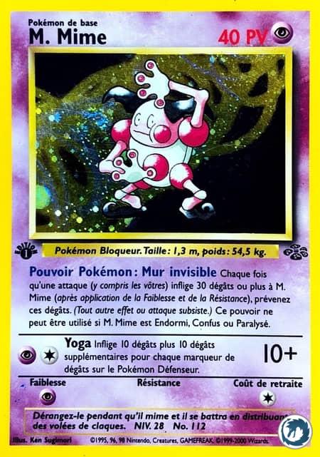 M. Mime (6/64) - Mr. Mime (6/64) - Jungle - Carte Pokémon
