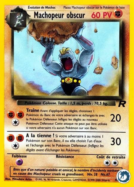 Machopeur obscur (40/82) - Dark Machoke (40/82) - Team Rocket - Carte Pokémon