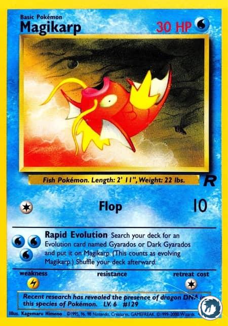 Magicarpe (47/82) - Magikarp (47/82) - Team Rocket - Carte Pokémon