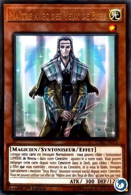 Maitre Avec Des Yeux De Bleu (LCKC-FR014) - Master with Eyes of Blue (LCKC-EN014) - Carte Yu-Gi-Oh