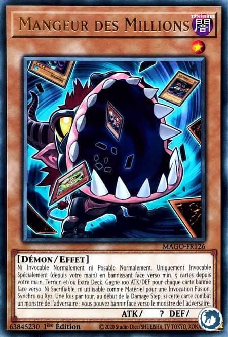 Mangeur Des Millions (MAGO-FR126) - Eater of Millions (MAGO-EN126) - Carte Yu-Gi-Oh